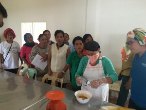 Participants in the recently concluded skills training in the manufacture of turmeric capsules in Lanao del Norte's Sultan Naga Dimaporo town. The Department of Trade and Industry and the Department of Agrarian Reform in the province are the proponents of the training. (Mindanao Examiner)